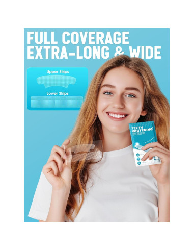 Tiras Blanqueadoras Oralfree para Dientes Sensibles - 28 Tiras