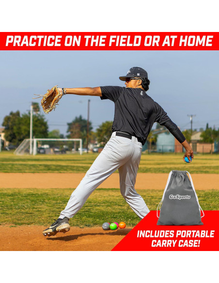 Bolas con peso plyométricas GoSports Pro 100-450g para béisbol Bolas con peso plyométricas GoSports Pro 100-450g para béisbol