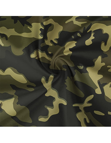 Toalla de Playa HommomH Camo Verde 91x183 cm Microfibra
