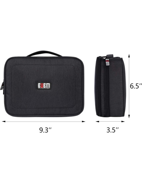 Organizador Electrónico BUBM Mediana para iPad Mini Negro Organizador Electrónico BUBM Mediana para iPad Mini Negro