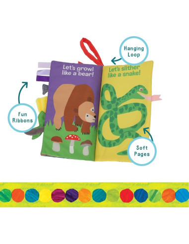 Libro Suave Sensorial Eric Carle La Muy Hambrienta Oruga