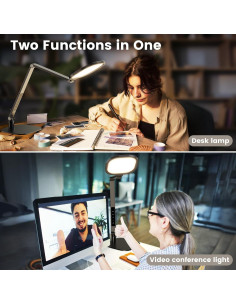 Lámpara de Escritorio LED LitONES F630B 15W Regulable 1200LM 2