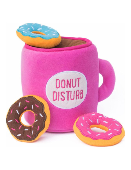 Juguete Interactivo para Perros ZippyPaws Burrow Café y Donutz Juguete Interactivo para Perros ZippyPaws Burrow Café y Donutz