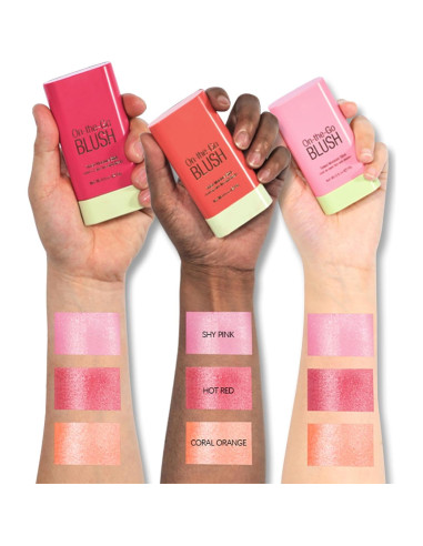 Bastón de Rubor Crema KIMIEYE 17g - Multiusos Rosa Tímido