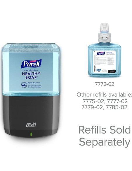 Dispensador Automático de Jabón Purell ES8 Gris 1200ml Dispensador Automático de Jabón Purell ES8 Gris 1200ml