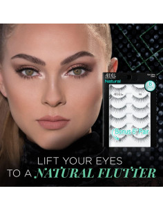 Pestañas Postizas Ardell Natural 110 - 6 Pares Reutilizables 2