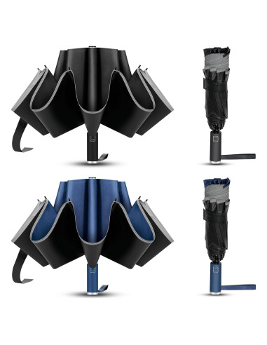 Paraguas Plegable Automático VOUUY Invertido 10 Varillas 0.59kg