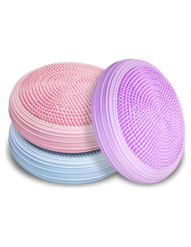 Cojín Inflable Inestable YWFYQZMH para Ejercicio y Equilibrio