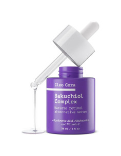 Sérum Antienvejecimiento Cleo Cora 30 ml - Bakuchiol y Ácido Hialurónico