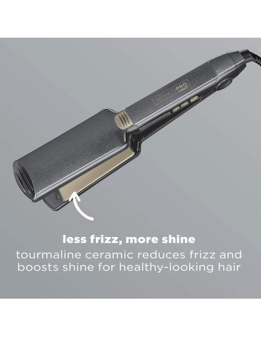 Plancha de Cabello Cerámica Tourmalina Conair 2" Gris Metálico