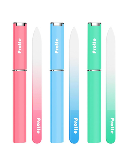 Lima de Uñas de Cristal PROTLE - Paquete de 3 Unidades Lima de Uñas de Cristal PROTLE - Paquete de 3 Unidades