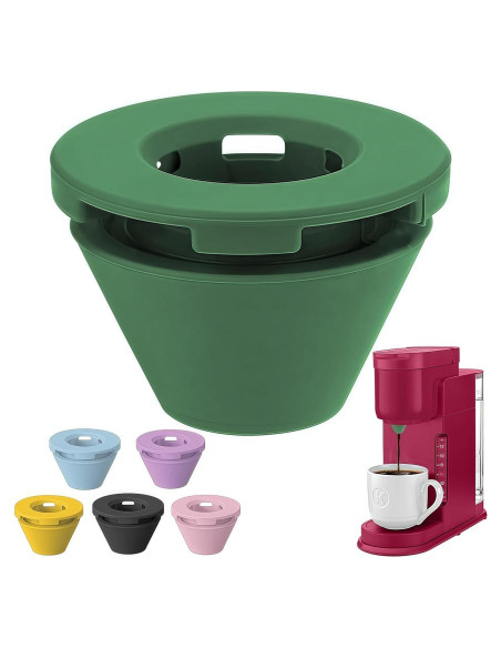 Pico de café anti-fugas LWOGD para Keurig K-Mini y K-Express Pico de café anti-fugas LWOGD para Keurig K-Mini y K-Express