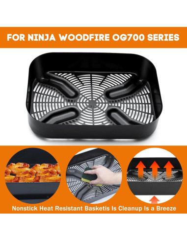 Cesta Crisper Combo Ninja KEESHA 2.5L para OG700/701/751