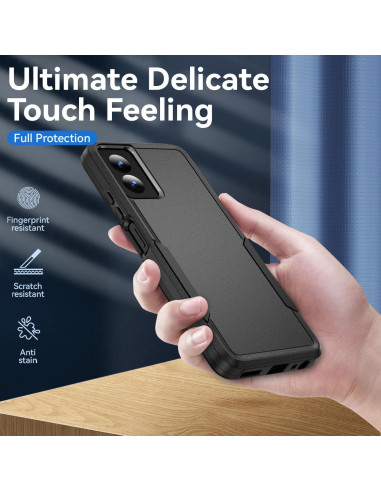 Funda delgada Motorola Moto G Power 5G 2024 + Protector