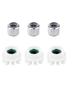 6 Piezas Repuesto Mopas Giratorias PEUTIER - Cojinetes y Engranajes