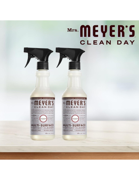 Juego de Limpiador Multi-Superficie Lavanda Mrs. Meyer's - 2 Botellas 0.47L y Toalla Microfibra Juego de Limpiador Multi-Superficie Lavanda Mrs. Meyer's - 2 Botellas 0.47L y Toalla Microfibra