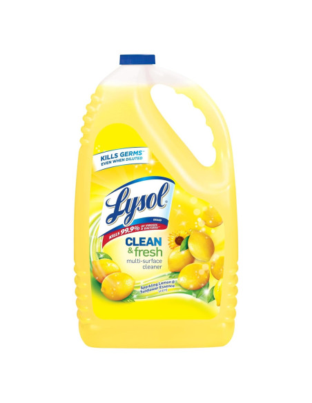 Limpiador Multi-Superficie Lysol 4.08 kg Esencia Limón Limpiador Multi-Superficie Lysol 4.08 kg Esencia Limón