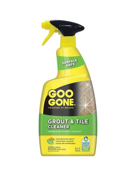 Cabezal de cepillo Unger + Limpiador de azulejos Goo Gone 0.79L Cabezal de cepillo Unger + Limpiador de azulejos Goo Gone 0.79L
