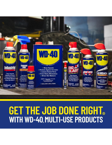 WD-40 Multiuso Spray Gran Alcance 510 ml - Paquete de 6 WD-40 Multiuso Spray Gran Alcance 510 ml - Paquete de 6