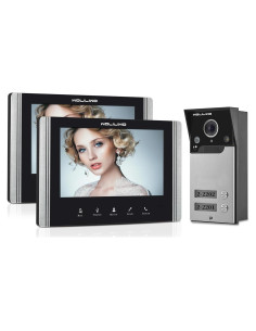 Intercomunicador Video WOLILIWO 7" HD 1-Cámara 2-Monitores