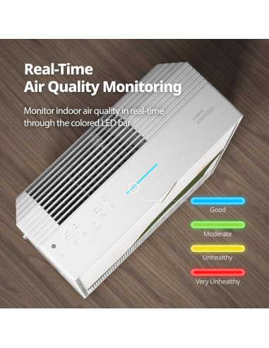 Purificador de aire Coway Airmega 250 ART HEPA 81.8 m