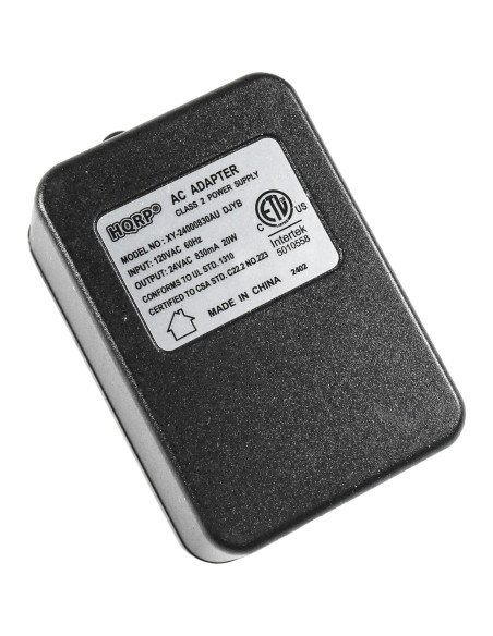 Transformador HQRP 120V a 24V CA 20VA para Termostatos y Timbres Transformador HQRP 120V a 24V CA 20VA para Termostatos y Timbres