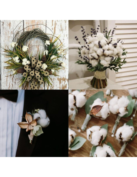 25 Piezas Bolas de Algodón Blanco Decorativas 5-6cm Rowan 25 Piezas Bolas de Algodón Blanco Decorativas 5-6cm Rowan