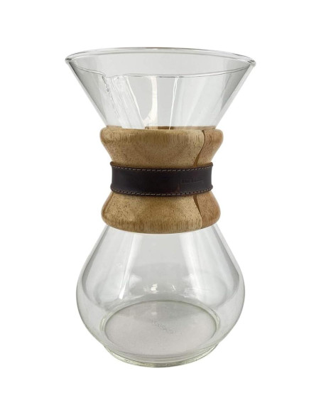 Correa de Verter Hide & Drink para Chemex 6 Tazas Cuero Marrón Correa de Verter Hide & Drink para Chemex 6 Tazas Cuero Marrón