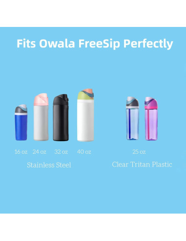 Tapa de Reemplazo Owala Freesip ALTLAU 16-40oz A Prueba de Fugas