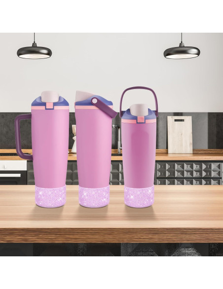 Funda de Silicona BKBY para Botellas Owala 30oz y 40oz Funda de Silicona BKBY para Botellas Owala 30oz y 40oz