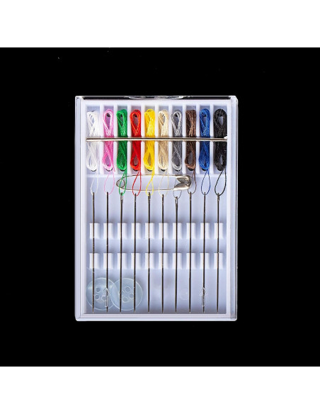 Kit de Costura Rápido SoFire - 10 Cajas con Agujas Pre Enhebradas Kit de Costura Rápido SoFire - 10 Cajas con Agujas Pre Enhebradas