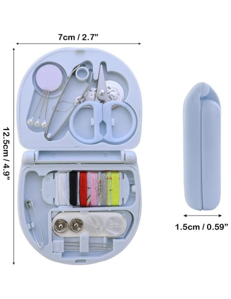 Kit de Costura de Viaje MEIYOUJU - 2 Paquetes Portátiles Kit de Costura de Viaje MEIYOUJU - 2 Paquetes Portátiles