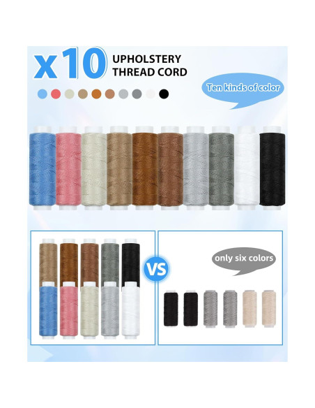 Kit de Costura PLANTIONAL 47 Piezas para Tapicería y Manualidades Kit de Costura PLANTIONAL 47 Piezas para Tapicería y Manualidades