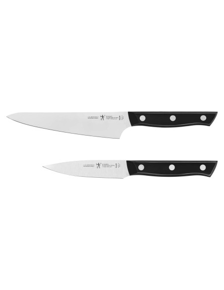 Juego de Cuchillos de Chef HENCKELS 2 Piezas Acero Inoxidable Juego de Cuchillos de Chef HENCKELS 2 Piezas Acero Inoxidable