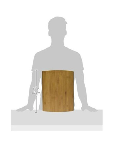 Tabla de Cortar Reversible GoodCook de Bambú 40.64x30.48 cm