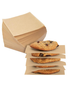 Hojas de Papel Pergamino Pre-cortadas Juvale 10x10 cm - 1000 Unidades