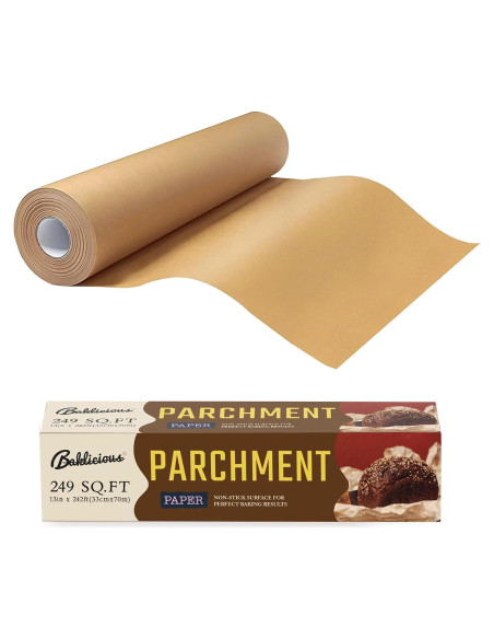 Rollo de Papel Pergamino Antiadherente Baklicious 33 cm x 50 m Rollo de Papel Pergamino Antiadherente Baklicious 33 cm x 50 m