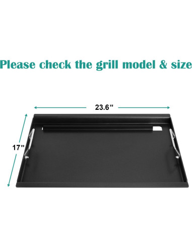 Inserts de Plancha Completa EasiBBQ 43.2x60cm para Char-Broil