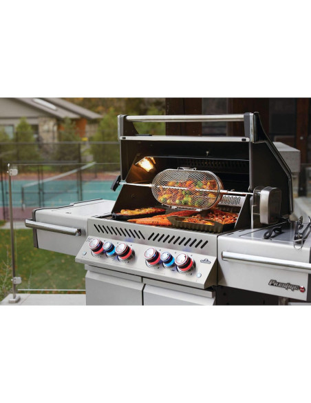 Cesta de Asador Napoleon 64000, Acero Inoxidable, 2.04 kg Cesta de Asador Napoleon 64000, Acero Inoxidable, 2.04 kg