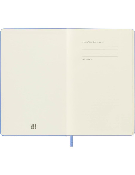 Cuaderno Moleskine Clásico Tapa Dura Grande Liso Azul 240 Páginas Cuaderno Moleskine Clásico Tapa Dura Grande Liso Azul 240 Páginas