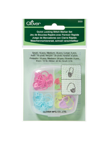 Conjunto de Marcadores de Puntos Clover 3033 Multicolor 36/Paq