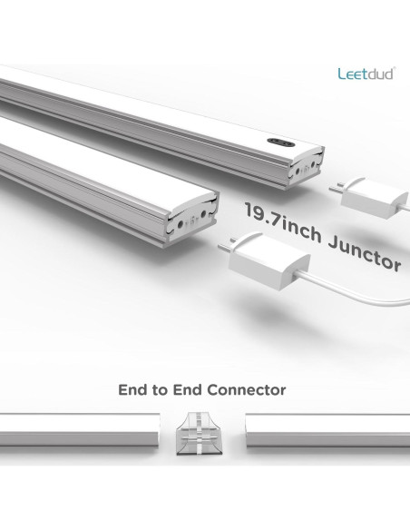Luces LED Bajo Gabinete Leetdud 40.64 cm con Sensor de Mano Luces LED Bajo Gabinete Leetdud 40.64 cm con Sensor de Mano