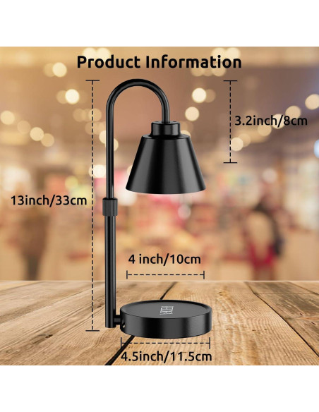 Lámpara Calentadora de Velas REIDEA U2 Dimmable y Temporizador Lámpara Calentadora de Velas REIDEA U2 Dimmable y Temporizador