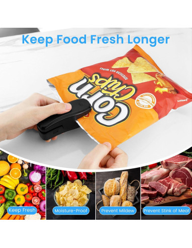 Sellador Térmico 2 en 1 PIFOOG Mini Cortador Recargable