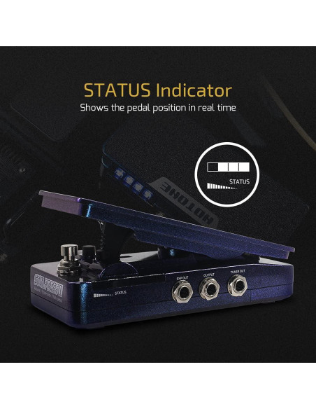 Pedal de Efectos de Guitarra Hotone Soul Press II 4 en 1 Pedal de Efectos de Guitarra Hotone Soul Press II 4 en 1