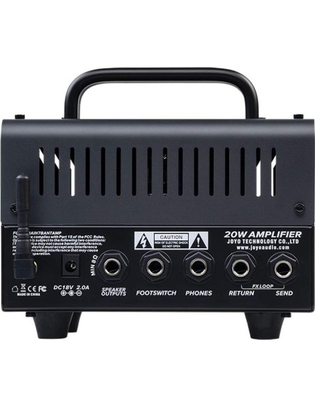 Amplificador JOYO ZOMBIE II 20W Híbrido Bluetooth con Pedal Amplificador JOYO ZOMBIE II 20W Híbrido Bluetooth con Pedal