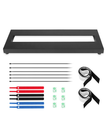 Mr.Power Mini Pedalboard 43x14 cm Aluminio Ligero 0.34 kg Mr.Power Mini Pedalboard 43x14 cm Aluminio Ligero 0.34 kg