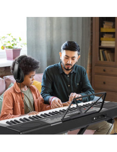 Teclado de Piano Iluminado MUSTAR MEKS-500 de 61 Teclas 2