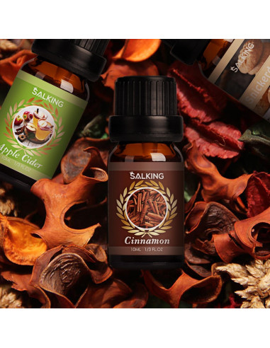 Set de 6 Aceites Esenciales Otoñales SALKING para Difusor