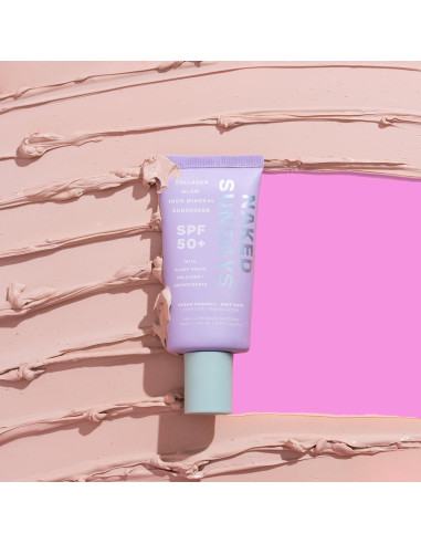 Protector Solar Facial Mineral Naked Sundays SPF 50 - 2 Unidades
